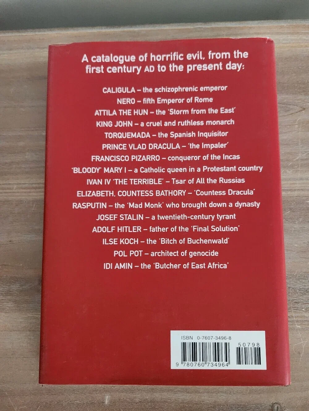 📚 The Most Evil Men and Women in History Miranda Twiss Hardcover Book B&N